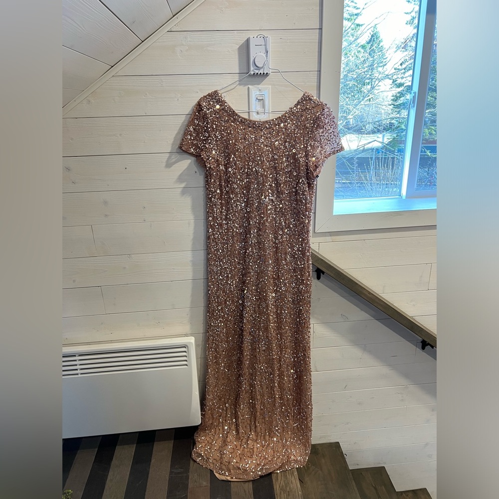 Adrianna papell women brand new pink dress in size 16